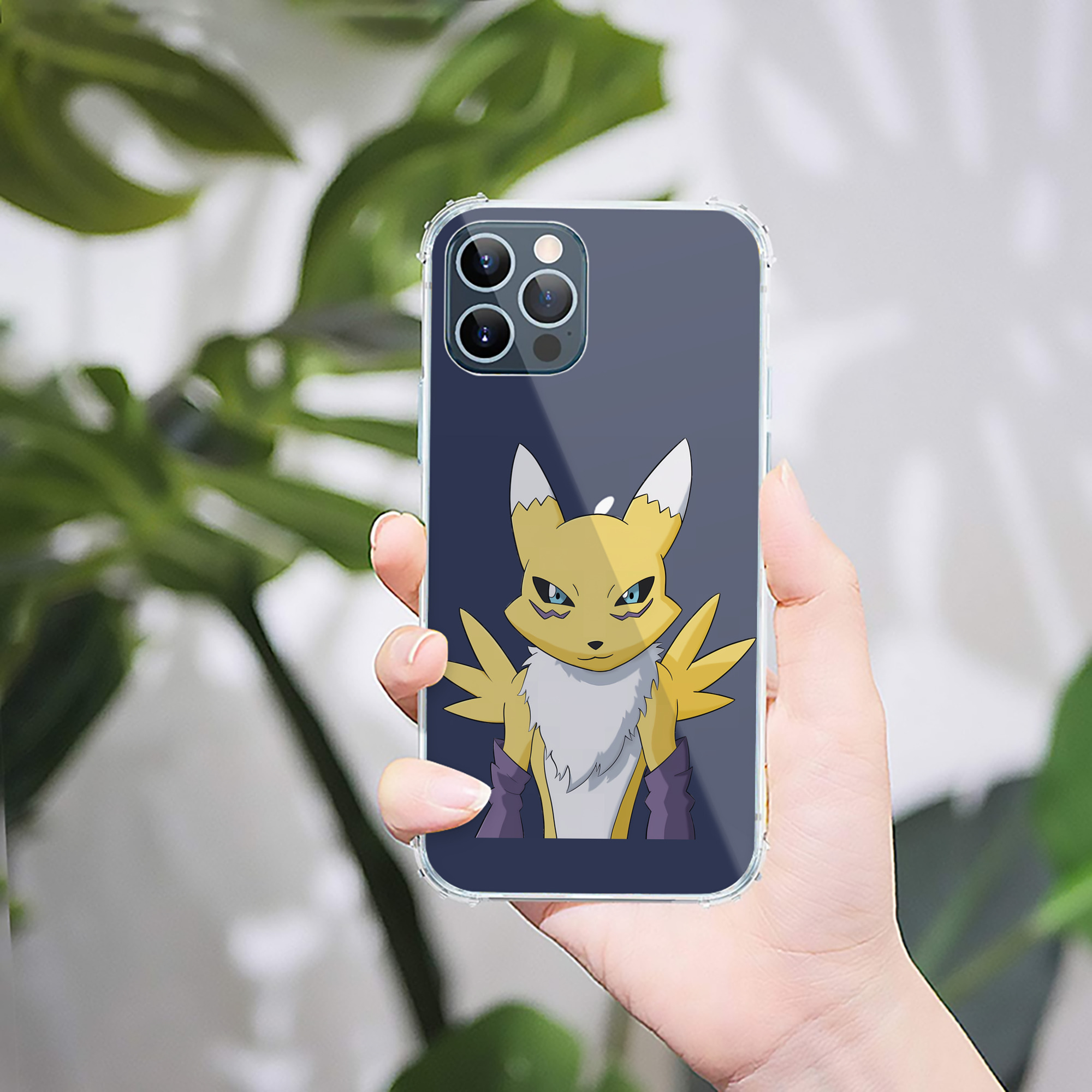 （画像用） Digimon デジタルモンスター/デジモン 【iPhone 12シリーズ対応】透明スマホケース（クリアソフトケース）